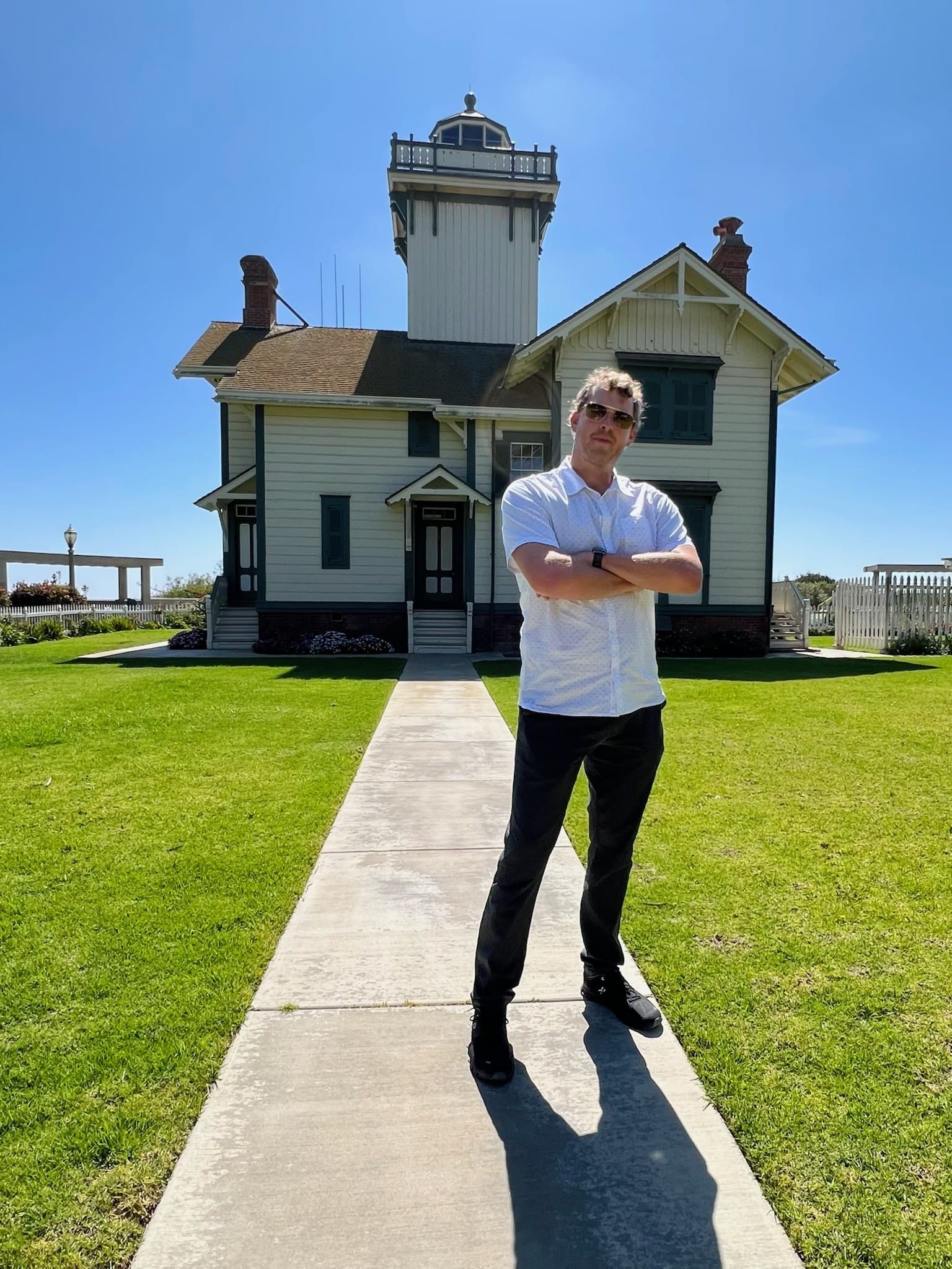 Point Fermin Lighthouse, California, March 26, 2022.