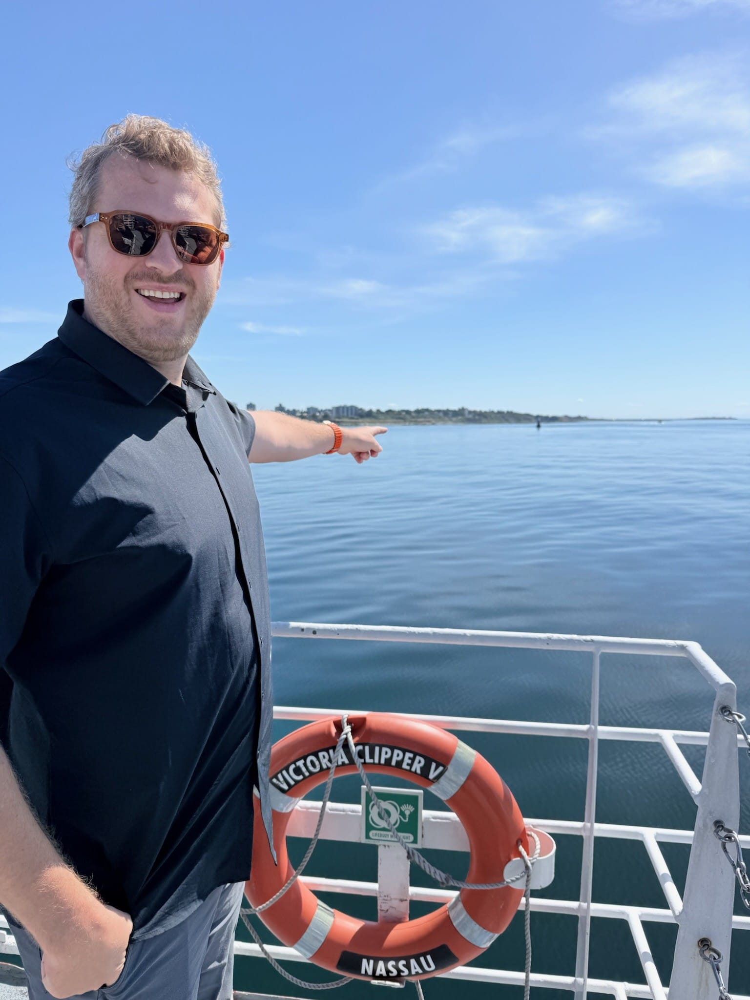 Victoria harbor and Ogden Point breakwater, June 13–14, 2026.