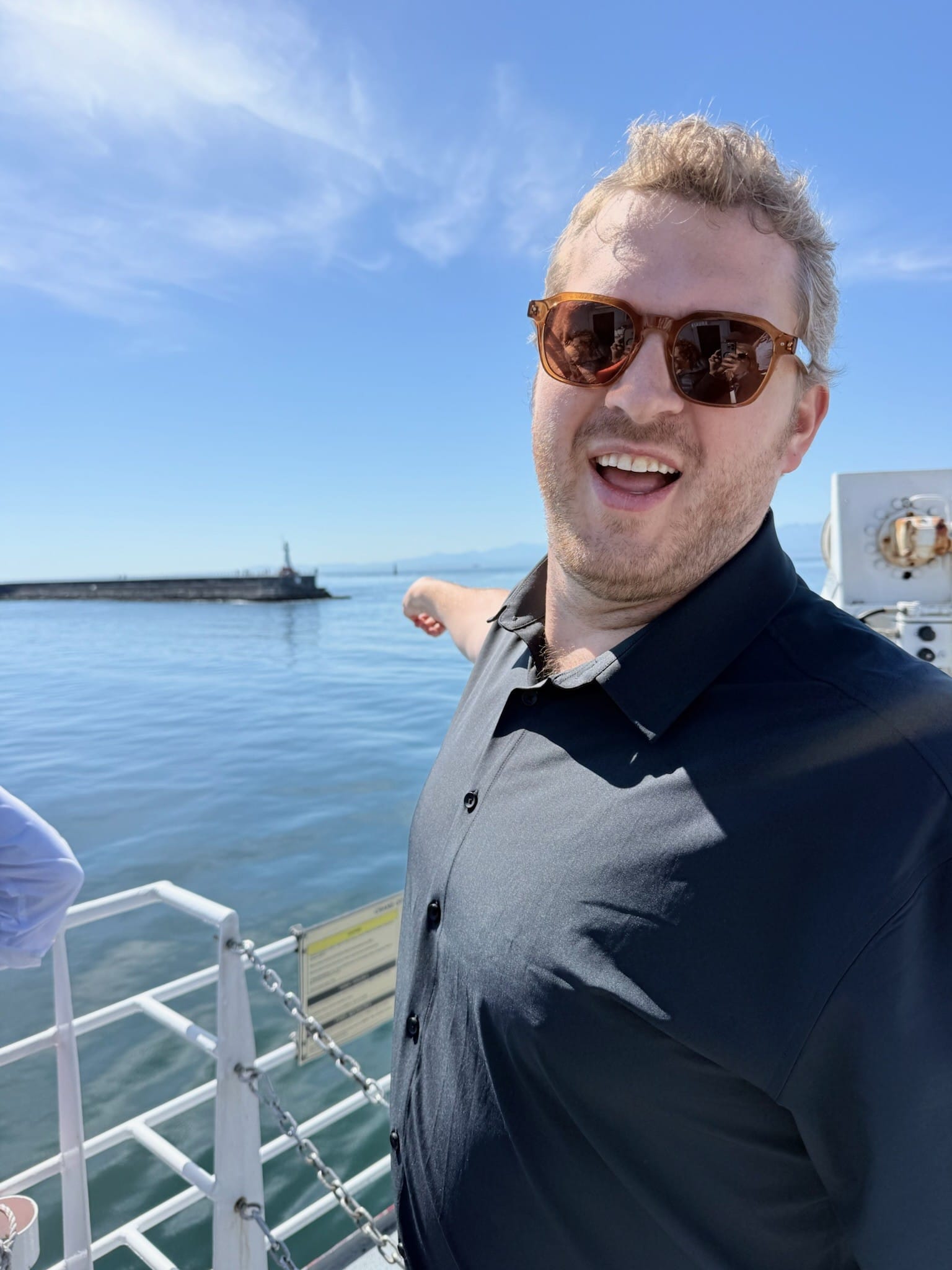 Victoria harbor and Ogden Point breakwater, June 13–14, 2026.