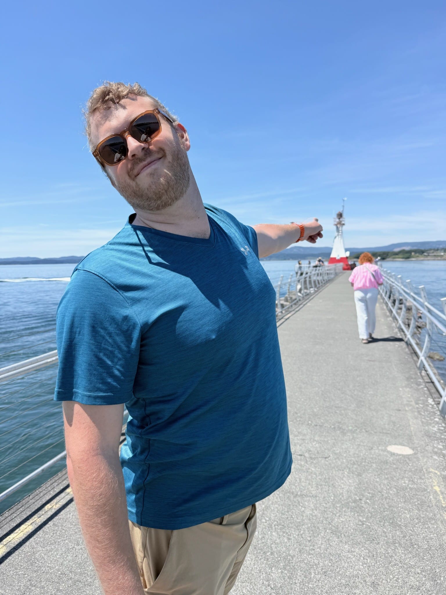 Victoria harbor and Ogden Point breakwater, June 13–14, 2026.
