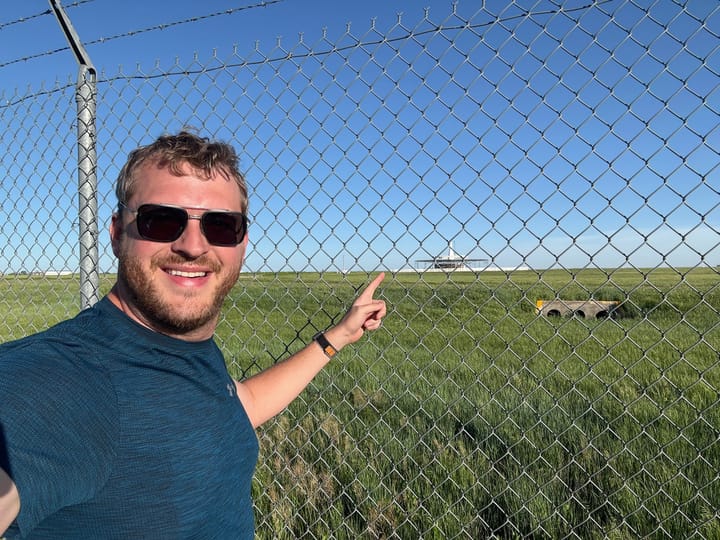 Panhandle VORTAC near Amarillo, May 13, 2025.